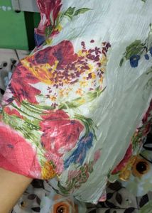 Chic Floral Print Top