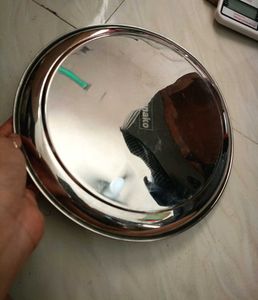 stainless steel dish(thali) 6 piece