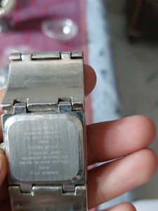Vintage Guess Silver-Tone Watch