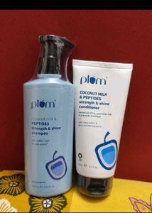 Plum Coconut Milk Shampoo & Conditioner Set