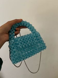 handmade bead bag mini size