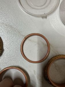 (New) Rajhashtani Gold Bangles Set