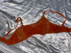 Orange Bra - Comfortable Support