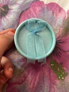 Very Cute Ring Box Light Blue In Colour