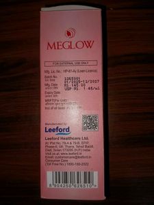 MEGLOW Glycerin with Rose Water