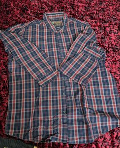 NEW PLUS SIZE Plaid Men Formal Shirt