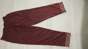 COFFEE BROWN CROP TOP KURTI AND PANT SET...