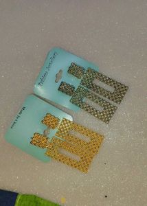 Geometric Metal Earrings (Gold &amp; Silver)