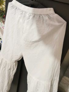 Elegant White Kurta  Palazzo