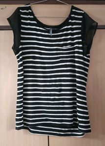 Striped Tunic Top🖤