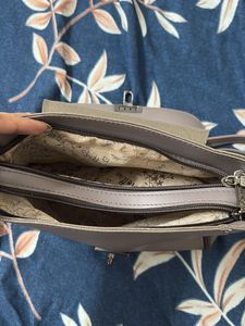 Elegant Taupe Crossbody Bag