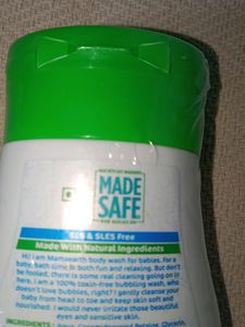 Hi am Mamaearth body wash for babies. For a baby, bath time is both fun and relaxing. But don't be fooled, there is some real cleaning going on in here.