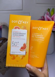 🧡Dot & Key Vitamin C+E Sunscreen & Face Wash