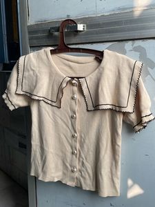 Formal Ribbed Top