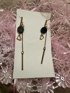 Dangling Heart Earrings