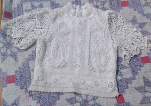 White lace top