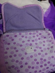 Cute Purple Flower Purse