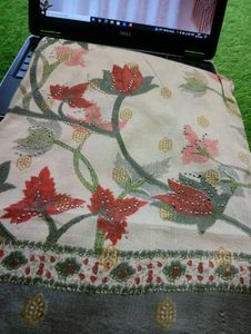Embroidered Floral Suit