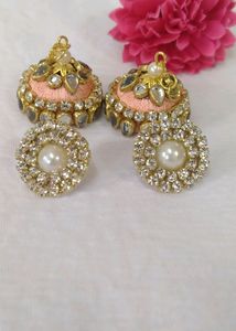 Silk Thread Jhumka 🥰