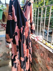 Elegant Floral Maxi Dress
