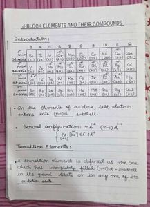 JEE Physical + Inorganic Chemistry Notes