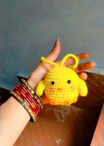 Crochet Chick charm