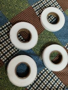 Set of 4 White Craft Tape Rolls