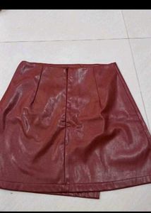 Maroon PU Leather Wrap Mini S