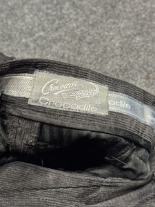 Crocodile Casual Wide Leg Cottrage Trousers