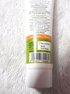 Mamaearth Vitamin C Face Wash Mini Pack