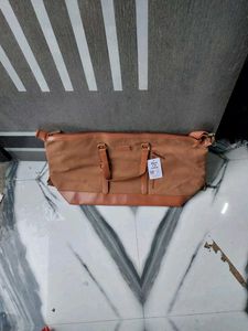 New Aircase Duffle Bag Pu Leather With Strap
