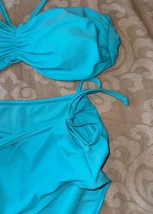 tie up bikini set