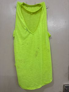 Neon Green Tank Top