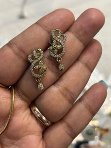 Elegant Pendant and Earring Set