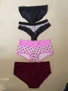 Lace Trim Panty Bundle