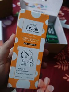 Foxtale Golden Hour Glow Sunscreen SPF 50 PA++++