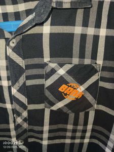 Boy's Plaid Casual Shirt