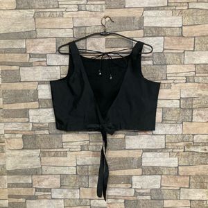 Sleek Black Blouse