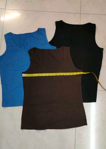 Tank Top supersoft 3 pie combo