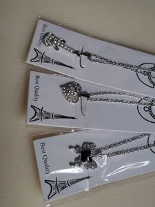 Stainless Steel Pendants set of 3