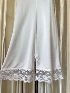 Vintage White Lace Slip