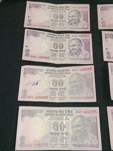 50rs Old Note Set Of 8🔥