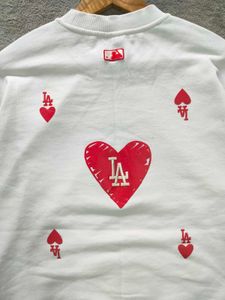 MLB LA Heart  Sweatshirt