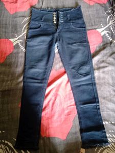 High Waisted Dark Wash Jeans