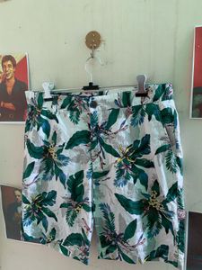Men's Tropical Print Shorts