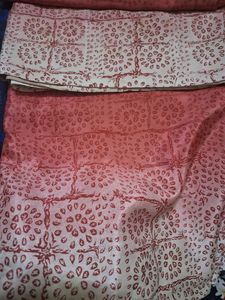 It Is A Double Shaded Printed Saree