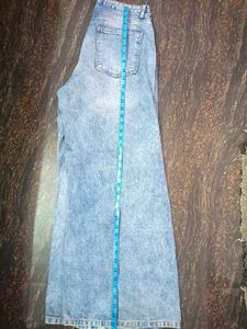 Light Wash super Wide Leg Jeans