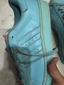 Blue Adidas Sneakers