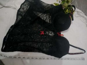 Black Lace Corset