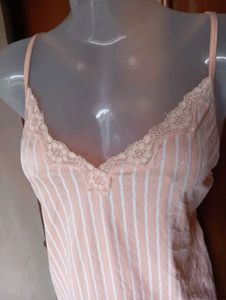 Cute Pink Striped Cami Top